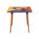 Стол журнальный Woodville Table multicolor бук/разноцветный