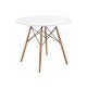 Стол обеденный Woodville Table T-06 80 бук/белый