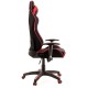Кресло игровое Everprof Lotus S7 ткань черный/красный