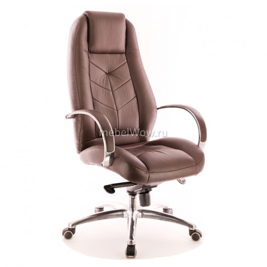 Кресло руководителя Everprof Drift Lux M экокожа коричневый