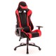 Кресло игровое Everprof Lotus S4 ткань черный/красный