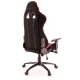 Кресло игровое Everprof Lotus S4 ткань черный/красный