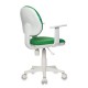 Кресло детское Бюрократ CH-W356/GREEN ткань зеленый