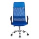 Кресло руководителя Бюрократ KB-6N/SL/BL/TW-10 сетка/ткань синий