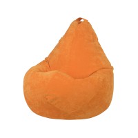 Кресло-мешок DreamBag XL микровельвет оранжевый