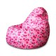 Кресло-мешок DreamBag 2XL оксфорд Розовые Бабочки