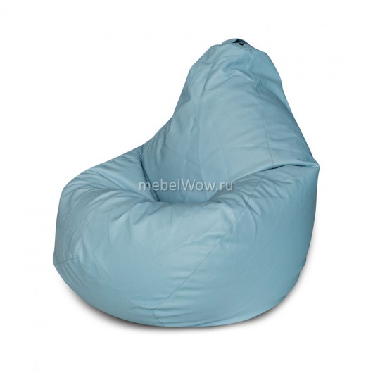 Кресло-мешок DreamBag 2XL экокожа голубой