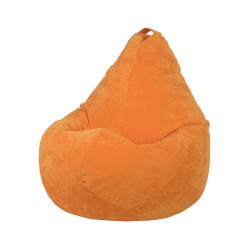 Кресло-мешок DreamBag 2XL микровельвет оранжевый