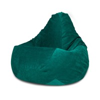 Кресло-мешок DreamBag 2XL микровельвет изумрудный