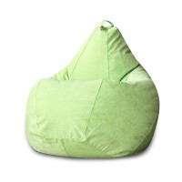 Кресло-мешок DreamBag 2XL микровельвет салатовый