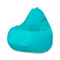 Кресло-мешок DreamBag 2XL микровельвет бирюзовый