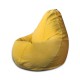 Кресло-мешок DreamBag 2XL микровельвет желтый