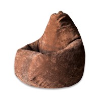 Кресло-мешок DreamBag 2XL микровельвет коричневый