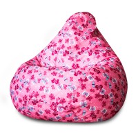 Кресло-мешок DreamBag 3XL оксфорд Розовые Бабочки