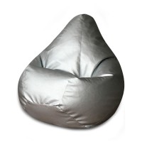 Кресло-мешок DreamBag 3XL экокожа серебристая