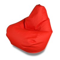 Кресло-мешок DreamBag 3XL экокожа красный