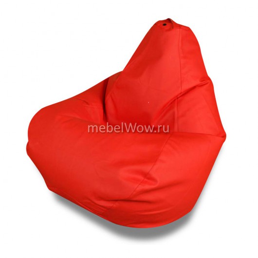 Кресло-мешок DreamBag 3XL экокожа красный