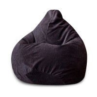 Кресло-мешок DreamBag 3XL микровельвет темно-серый