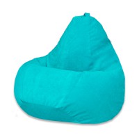 Кресло-мешок DreamBag 3XL микровельвет бирюзовый