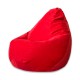 Кресло-мешок DreamBag 3XL микровельвет красный