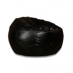 Кресло-мешок DreamBag Мяч экокожа черный