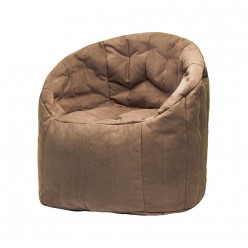 Кресло-мешок DreamBag Пенек велюр Австралия бежевый