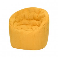 Кресло-мешок DreamBag Пенек велюр Австралия желтый