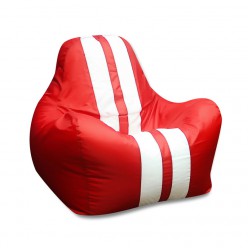Кресло-мешок DreamBag Спорт экокожа красный