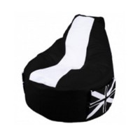 Кресло-мешок DreamBag Comfort экокожа Britain Black