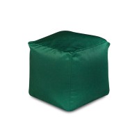 Пуф DreamBag Куб фьюжн зеленый