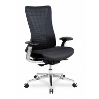 Кресло руководителя College HLC-2588F/Grey сетка серый