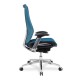 Кресло руководителя College HLC-2588F/Dark blue сетка темно-синий