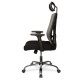 Кресло оператора College CLG-424 MXH-A Black сетка/ткань серый/черный
