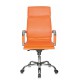 Кресло руководителя Бюрократ CH-993/orange экокожа оранжевый