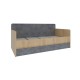 Кровать Столлайн Киото СТЛ.339.09 бетон темный/дуб небраска