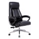 Кресло руководителя EasyChair 573 AR рециклированная кожа черный