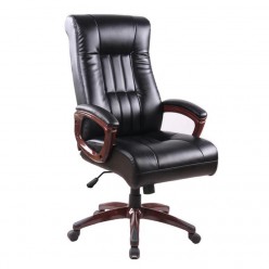 Кресло руководителя EasyChair 635 TR рециклированная кожа черный