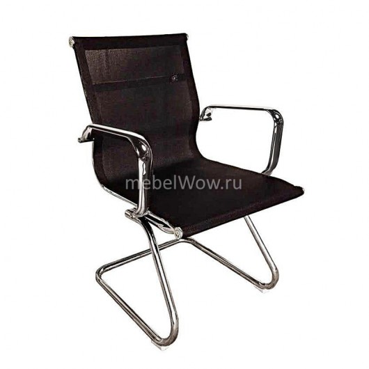 Кресло посетителя EasyChair 711 VN сетка черный