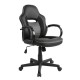 Кресло игровое EasyChair 659 TPU экокожа черный/серый