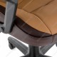 Кресло компьютерное Woodville Gamer экокожа коричневый/бежевый