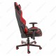 Кресло компьютерное Woodville Racer экокожа черный/красный