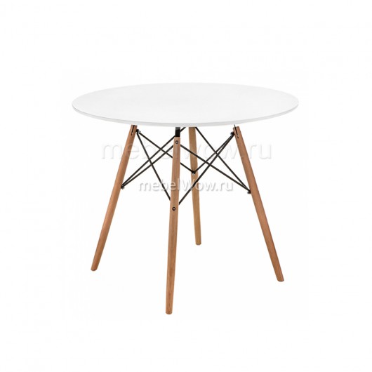 Стол обеденный Woodville Table T-06 90 бук/белый