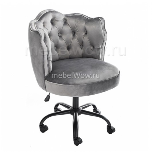 Кресло компьютерное Woodville Helen ткань серый