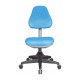 Кресло детское Бюрократ KD-2/BL/TW-55 ткань светло-голубой