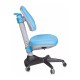 Кресло детское Бюрократ KD-2/BL/TW-55 ткань светло-голубой