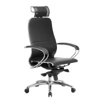 Кресло руководителя Метта SAMURAI K-2.04 кожа черный