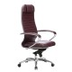 Кресло руководителя Метта SAMURAI KL-1.04 кожа темно-бордовый