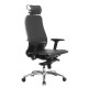 Кресло руководителя Метта SAMURAI K-3.04 кожа черный