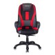 Кресло игровое Бюрократ VIKING-9/BL+RED экокожа/ткань черный/красный