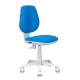Кресло детское Бюрократ CH-W213/TW-55 ткань голубой